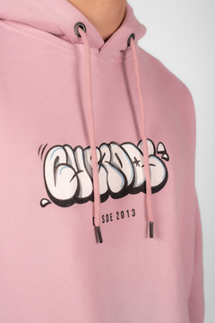 Imagen de HOODIE URBAN ART ROSA