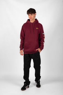 HOODIE PENNANT BORDO - comprar online