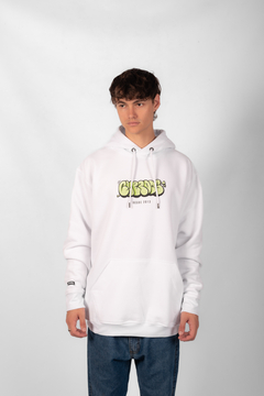 HOODIE URBAN ART BLANCO - Cuerdos®