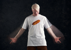 HOT DOG TEE BLANCO - comprar online