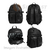 MOCHILA 17" CHIMOLA UNIQLO MULTIBOLSILLO NO GENDER BLACK FS52 CR.53190