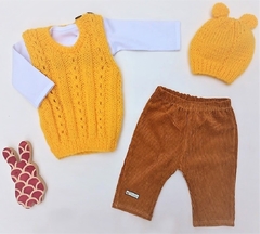 Set Chaleco Amarillo