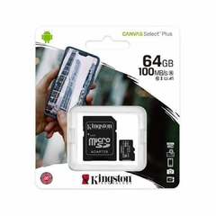 Micro SD Kingston Canvas Select Plus 64GB