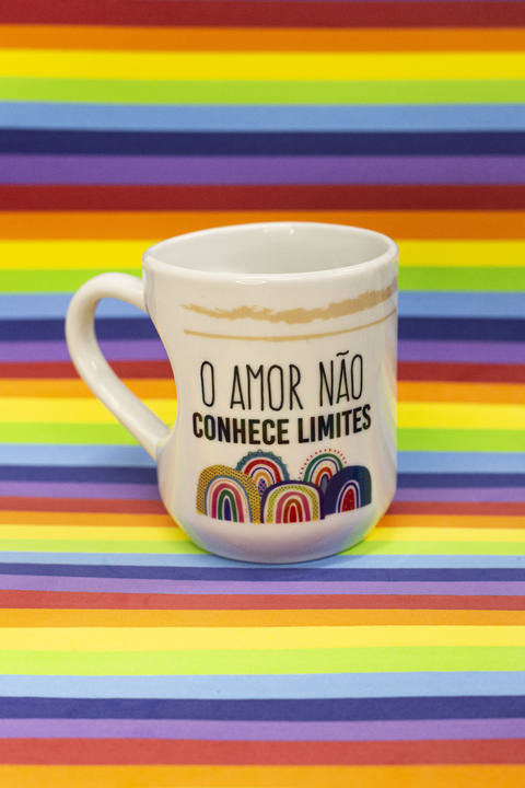 Caneca Branca Personalizada LGBT - 676