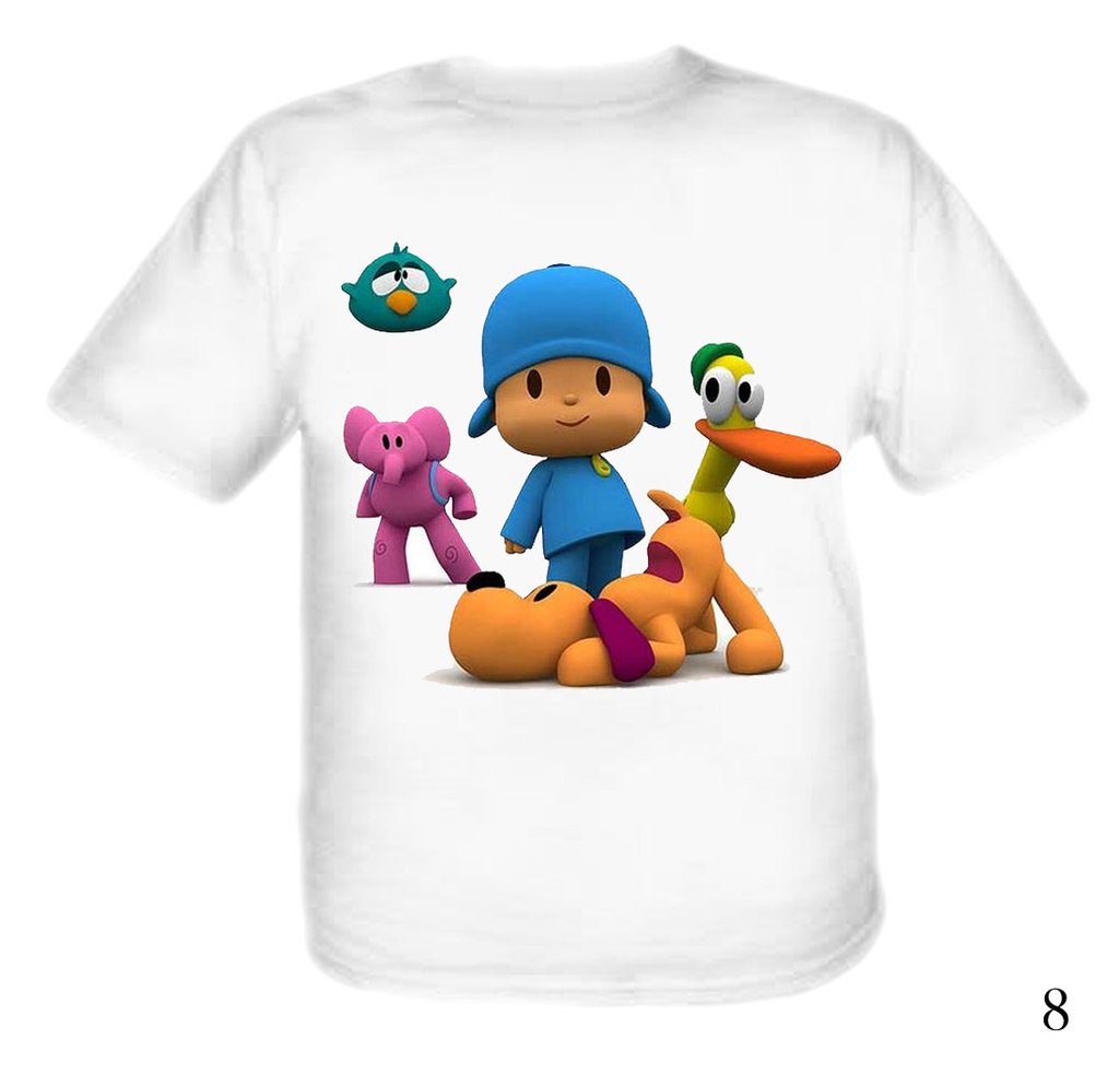 Remera Pocoyo Comprar en ILLA INTI REGALOS