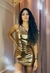 Vestido Gaya Dourado - comprar online