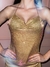 Vestido Fenix Dourado na internet
