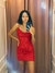 Vestido Naomi de Paetê Vermelho na internet