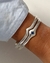 PULSERA AZULITA PLATA925 - tienda online