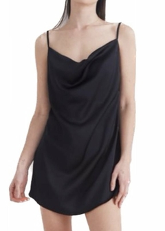 Vestido raso buche Gala (AZ201) - comprar online