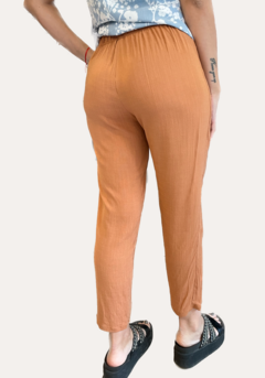Pantalon de lino Bali (ME89) - comprar online