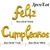 Globos Feliz Cumpleaños en Letra Cursiva - comprar online