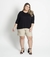 Blusa Feminina Plus Size de Tricot