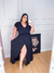 Vestido Longo Plus Size Preto