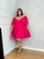 Vestido Curto Plus Size Amor Perfeito Pink