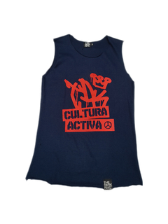 Musculosa Dama Clasica Unisex Estampada "Cultura Activa" OFF - comprar online