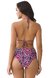 Biquíni Areia Branca Resort Cortininha Hot Pants Estampado Vinho