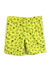 Shorts Areia Branca Menino Beach Resort Amarelo