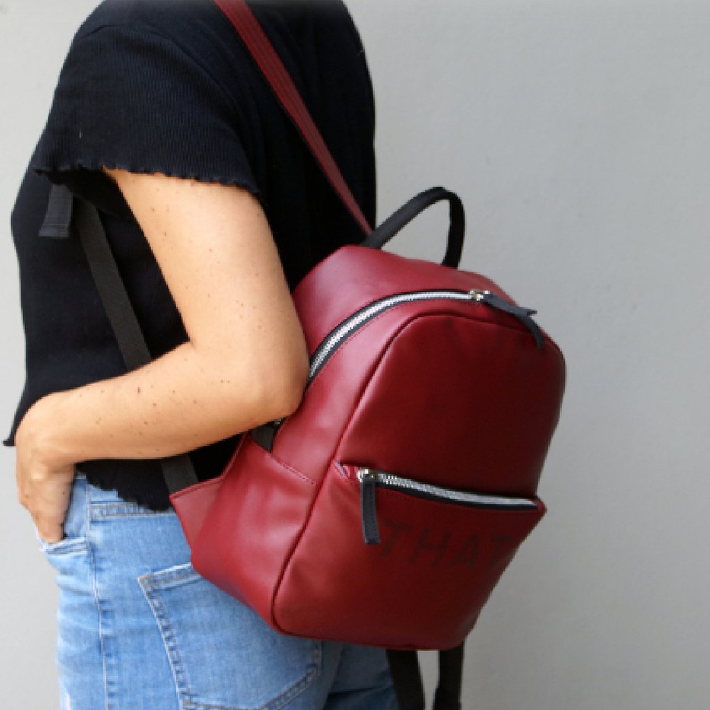 Mochila goma Rubber 597 by THAT BAG Kokeshi bags