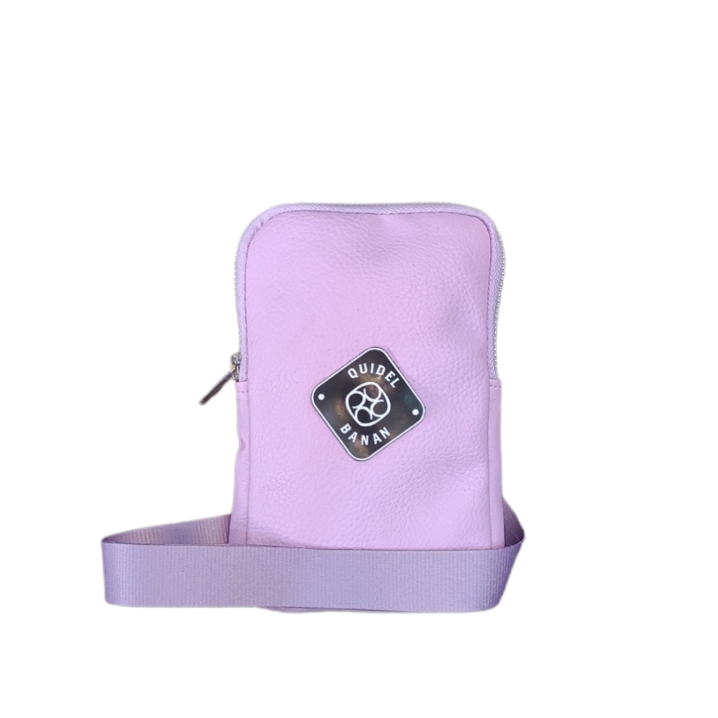 Bandolera Porta Celular LILA by QUIDEL Kokeshi bags