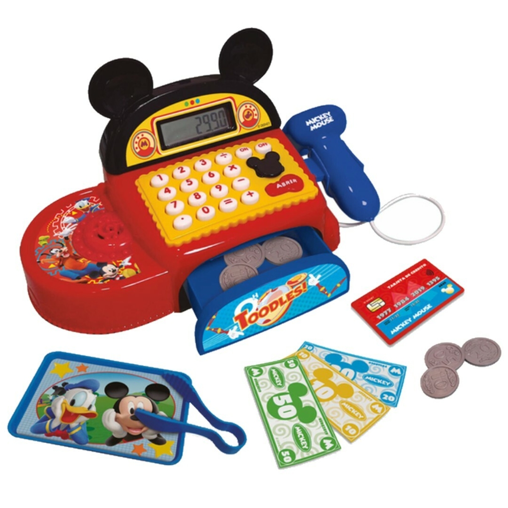 Caja Registradora Mickey Mouse Con Luz y Sonido Ditoys 2542