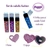Set de Cabello Con Brillos + Set de Maquillaje Portable Make Up Poppi en internet