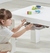 Juego Set De Mesa Infantil 2 Sillas Nórdico Reforzado TY88172 Tio Vivo - tienda online