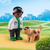 Playmobil Individual 1-2-3 Veterinario Con Perro 70407 en internet