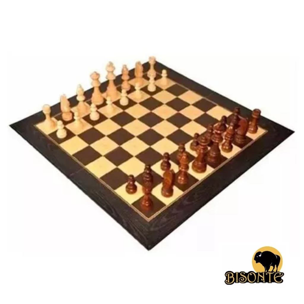 Juego de Ajedrez En Madera Bisonte 9828