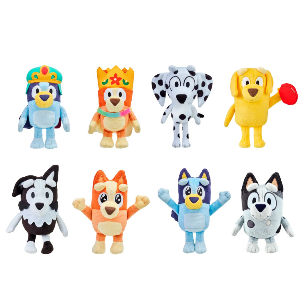  Peluche Bluey Queen Bingo : Juguetes y Juegos