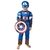 Disfraz Capitan América Marvel Avengers Con Músculos