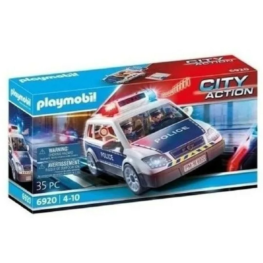 Playmobil City Action Coche De Polic a Luces Y Sonido 6920