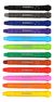 Crayones Gel Acuarelables X 12 Simball - comprar online