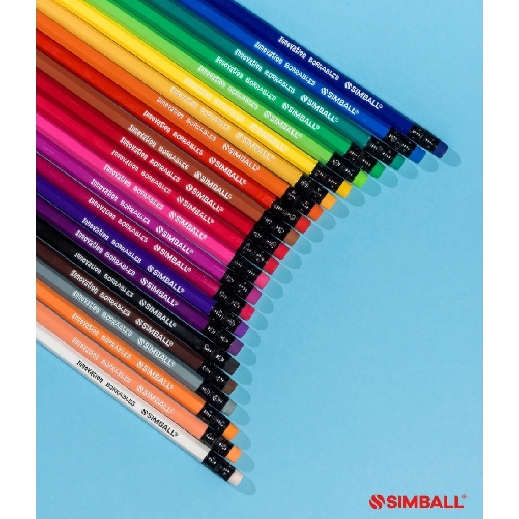 Lápices De Colores Innovation Neon X 8 Simball 859508