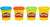 Pack Masas Play-Doh x 4 Hasbro 23241 en internet