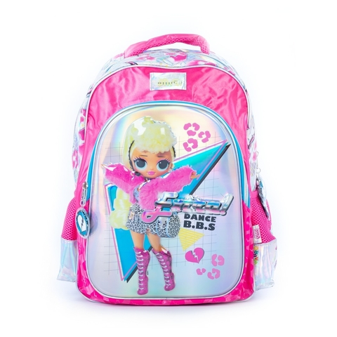 Mochila 16 Pulgadas Barbie Con Carrito Barbie 35614 Wabro