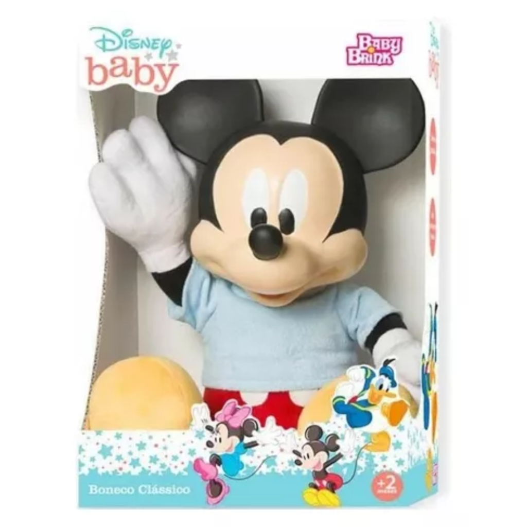 Disney Peluche grande de Mickey clásico