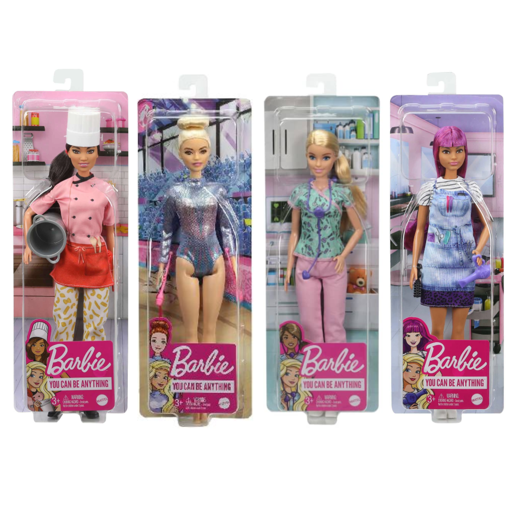 Mu eca Barbie Profesiones Con Accesorios