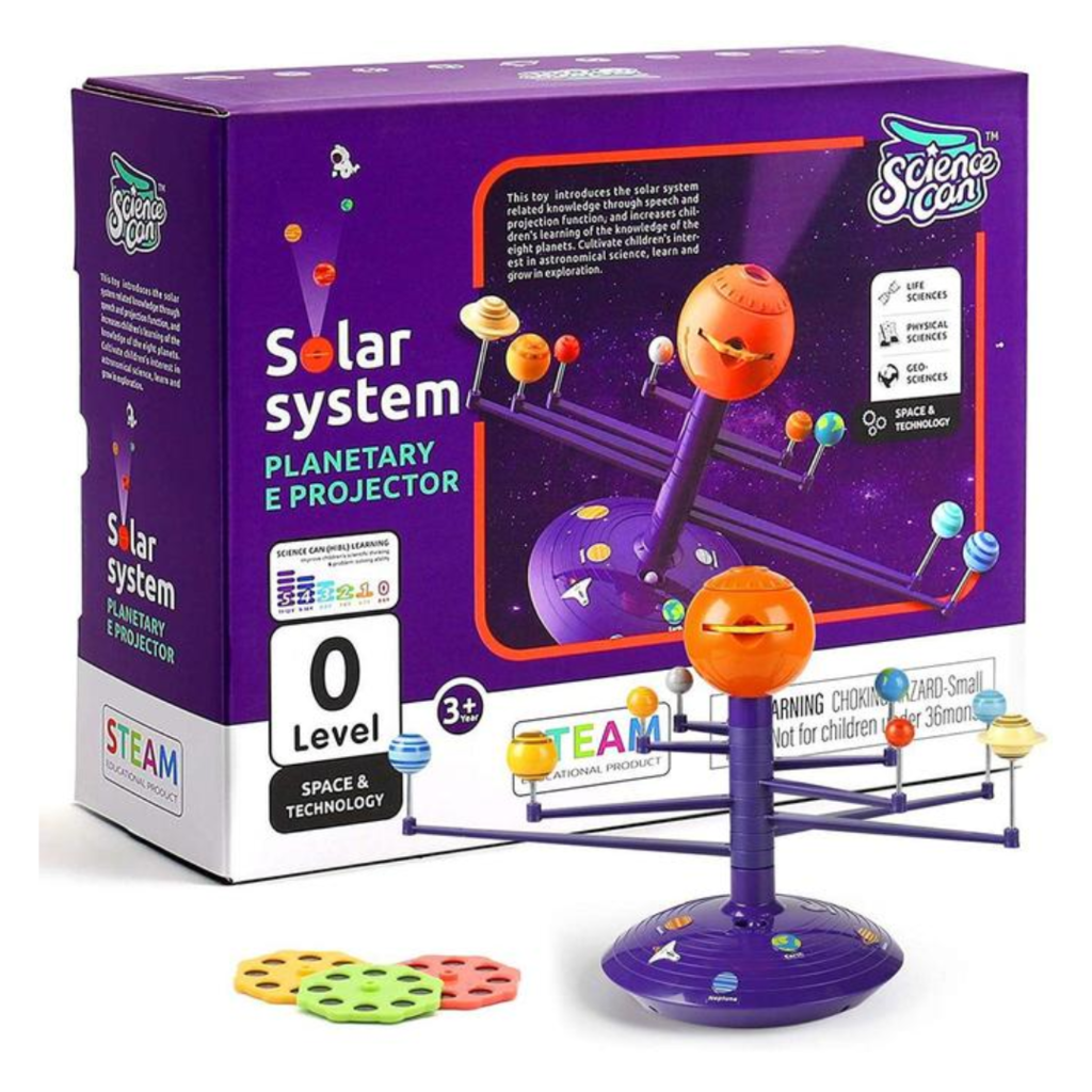 Proyector Planetario Sistema Solar Con Sonido TPB085 Mazel Toys