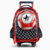 Mochila Footy Pelota Fútbol 3D Con luz Led Carro 18´´ F1751 en internet