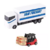 Set Camión Y Montacargas Load And Go Teamsterz Wabro 14111 - comprar online