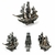 Puzzle 3D Barcos Cubicfun 67332 - comprar online