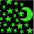 Estrellas Fluorescentes Brillan En La Oscuridad HM323158 - tienda online