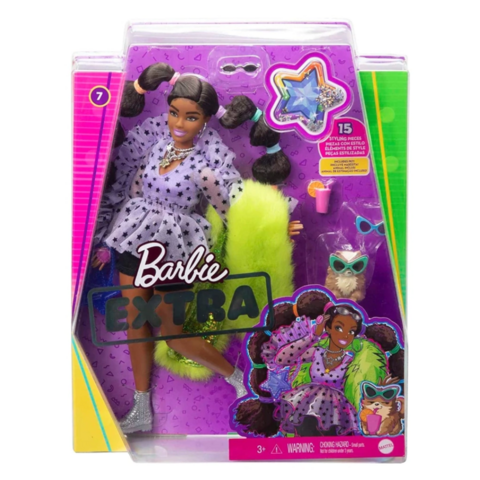 Barbie Extra 7 Mu eca Articulada Con Mascota y Accesorios Empaque