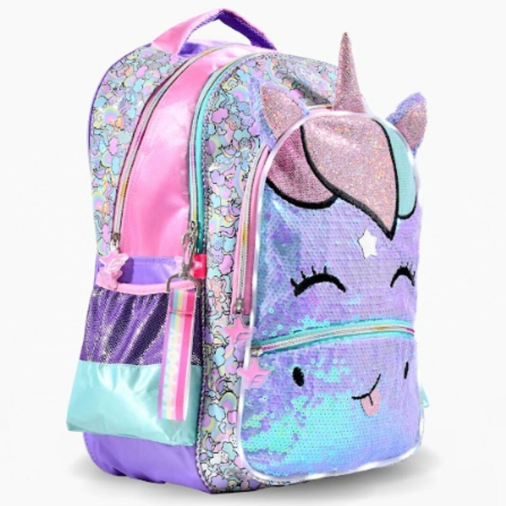 Mochila Carro Footy 18 pulgadas UNICORNIO