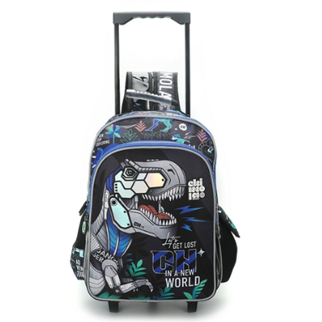 Mochila Preescolar con carro 14 Dino, BT26