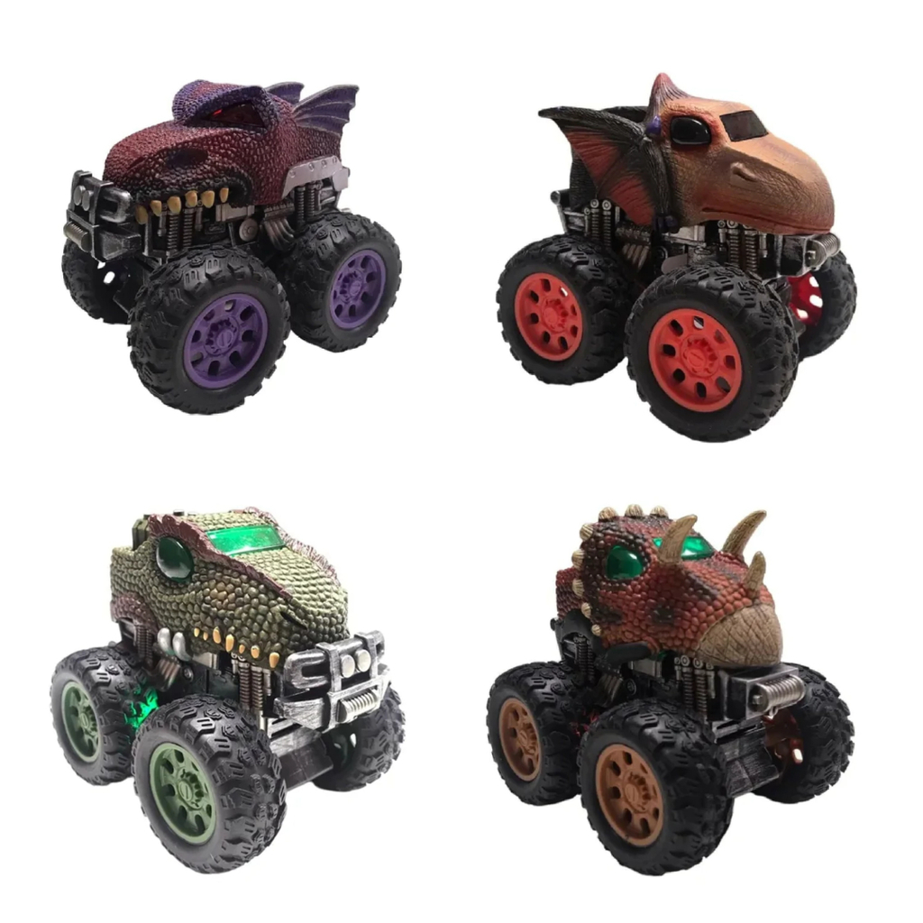 Veh culo Dinosaurio Monster Trucks A Fricci n Wabro 99811
