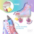 Patín Artístico Unicornio Con Luces Led Zapatilla Bipo RLL400 - Cachavacha Jugueterías