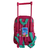 Mochila Peppa Pig 12" Con Carro 55401