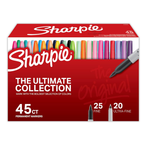 Marcadores Sharpie Fino x45 The Ultimate Collection 2199818